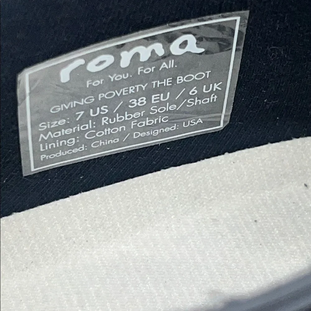 ROMA Black Ankle Boots-7
